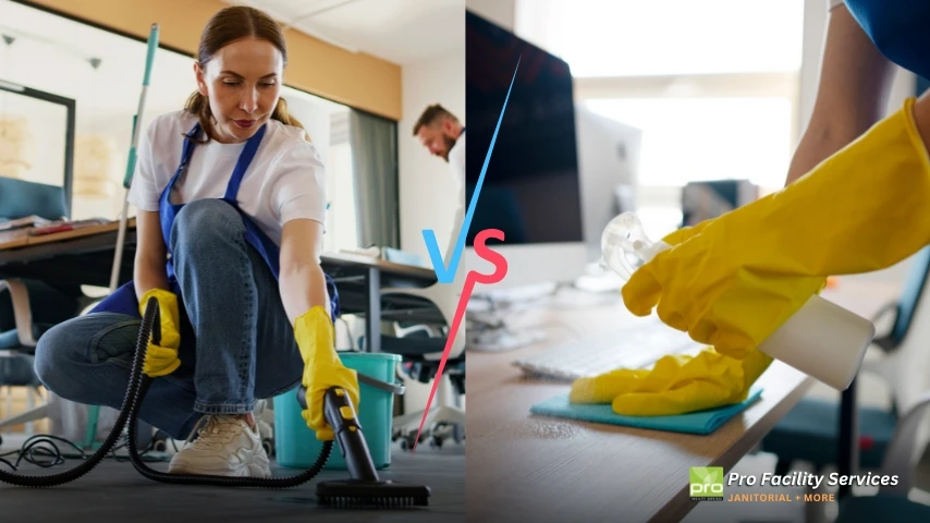 Janitorial vs. Day Porter